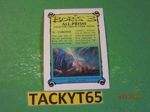 BORIS III ALL-PRISM 1993 SINGLE CARD(S) NEW YOU CHOOSE - Picture 18 of 50