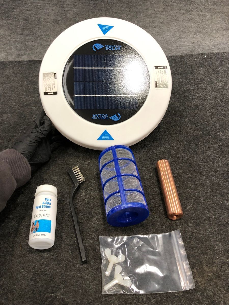 REMINGTON SOLAR Chlorine Free Sun Shock Pool Water Purifier Ionizer eBay