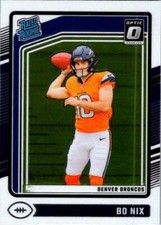 Bo Nix  2024 Donruss Optic Base Rookie Card #209 - Broncos*