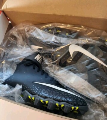 Nike Fastflex Savage Shark Black Grey Football Cleats 880109-002 Size 10 Nike Men main image 4