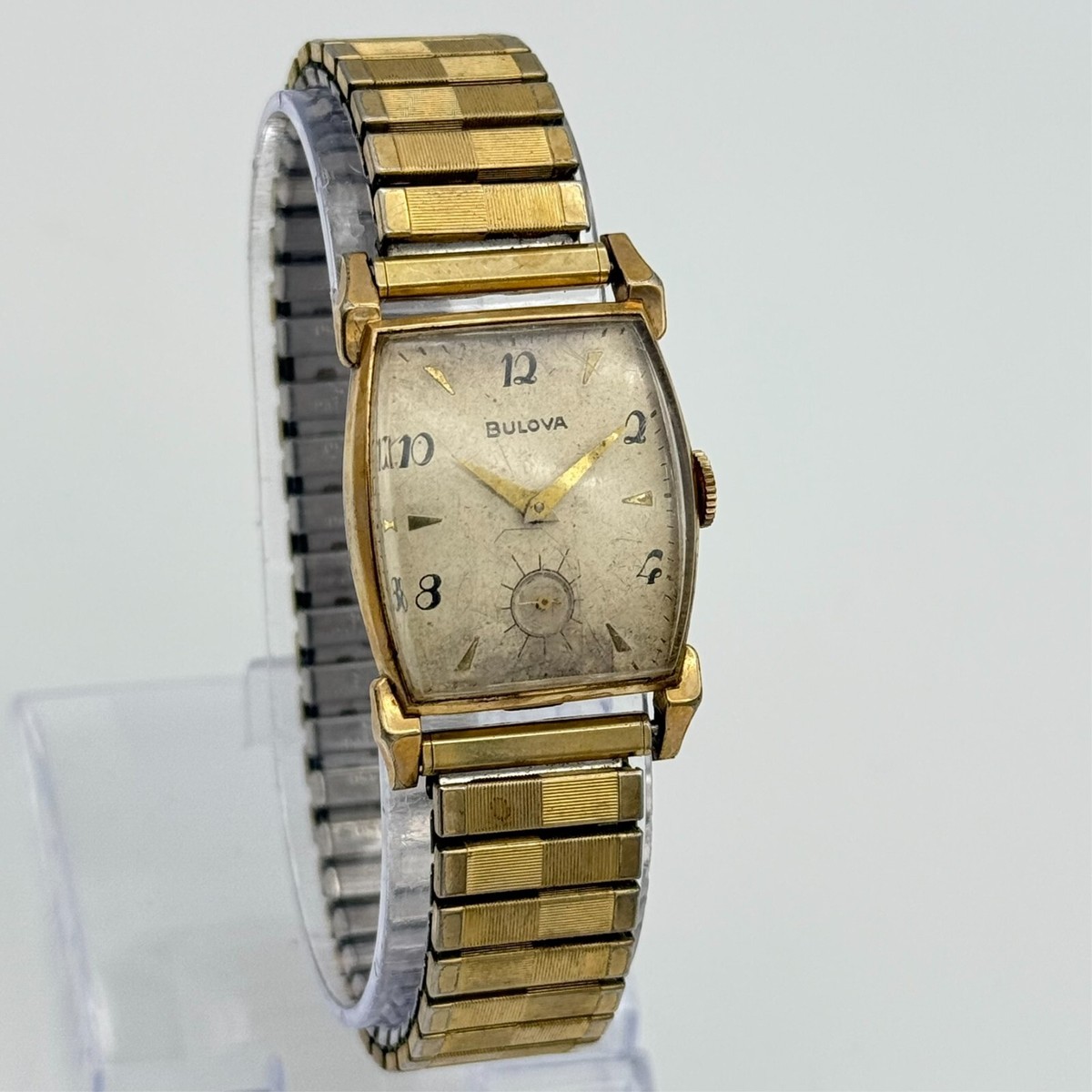 Vintage 1952 Men's BULOVA Ambassador Gold Tone Mechanical