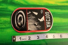 GOTCHA Clothing Tag Volleyball Surfboards Vintage Surfing Decal STICKER