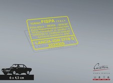 ADESIVO VANO MOTORE FISPA per FILTRO LANCIA FULVIA HF 1.6 FANALONA 3778S 2234929