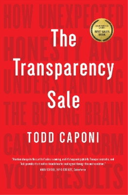 Todd Caponi The Transparency Sale (Paperback) (UK IMPORT)