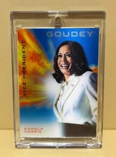 KAMALA HARRIS / 2021 Goodwin Champions 3-D LENTICULAR Trading Card LG-KH a