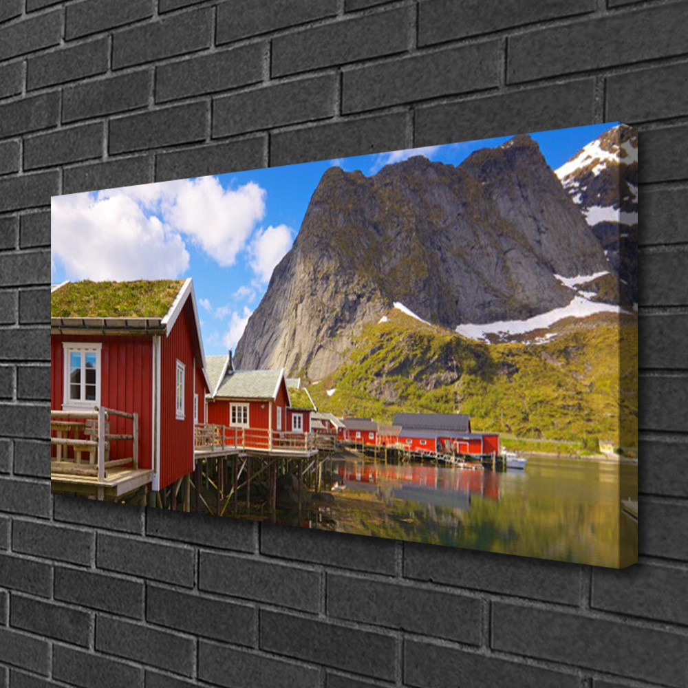 Impression sur toile grand format 100x50 cm avec châssis bois anti-UV
