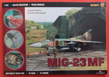 Kagero Topshots 11042 42, MiG-23MF & Decals  English Edition