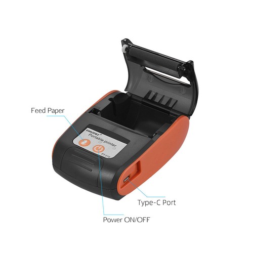 58mm Handheld Bluetooth Wireless Pocket Mobile POS Thermal Receipt Printer F3F6 - Picture 6 of 12