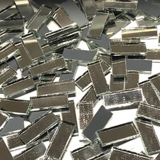 Mirror Glass Mosaic Tile Border Pieces