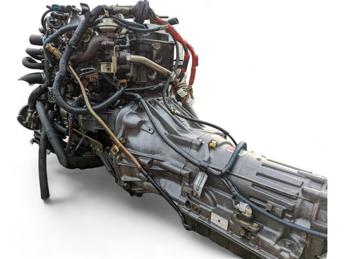 Toyota Crown LXS11 2.4L Turbo Diesel Engine Transmission JDM 2LTE 4537303 - Picture 9 of 13