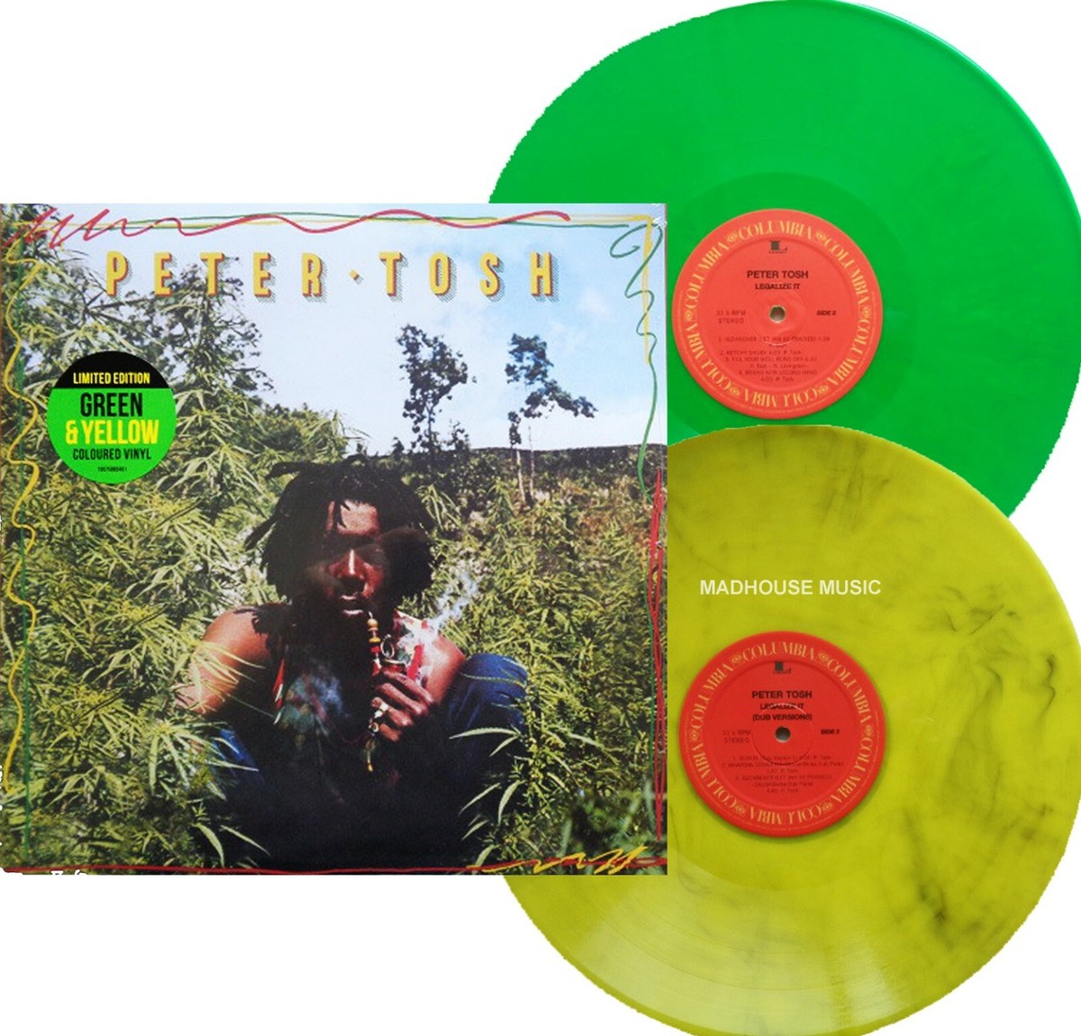 欧LP Peter Tosh Legalize It 190758834610 Columbia, Legacy, Sony Music /00260 Peter Tosh - Legalize It - Amazon.com Music