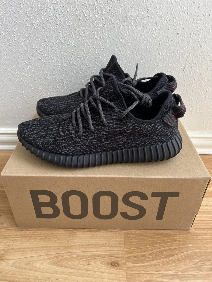 Size 9.5 - adidas Yeezy Boost 350 V1 Pirate Black 2023 | eBay