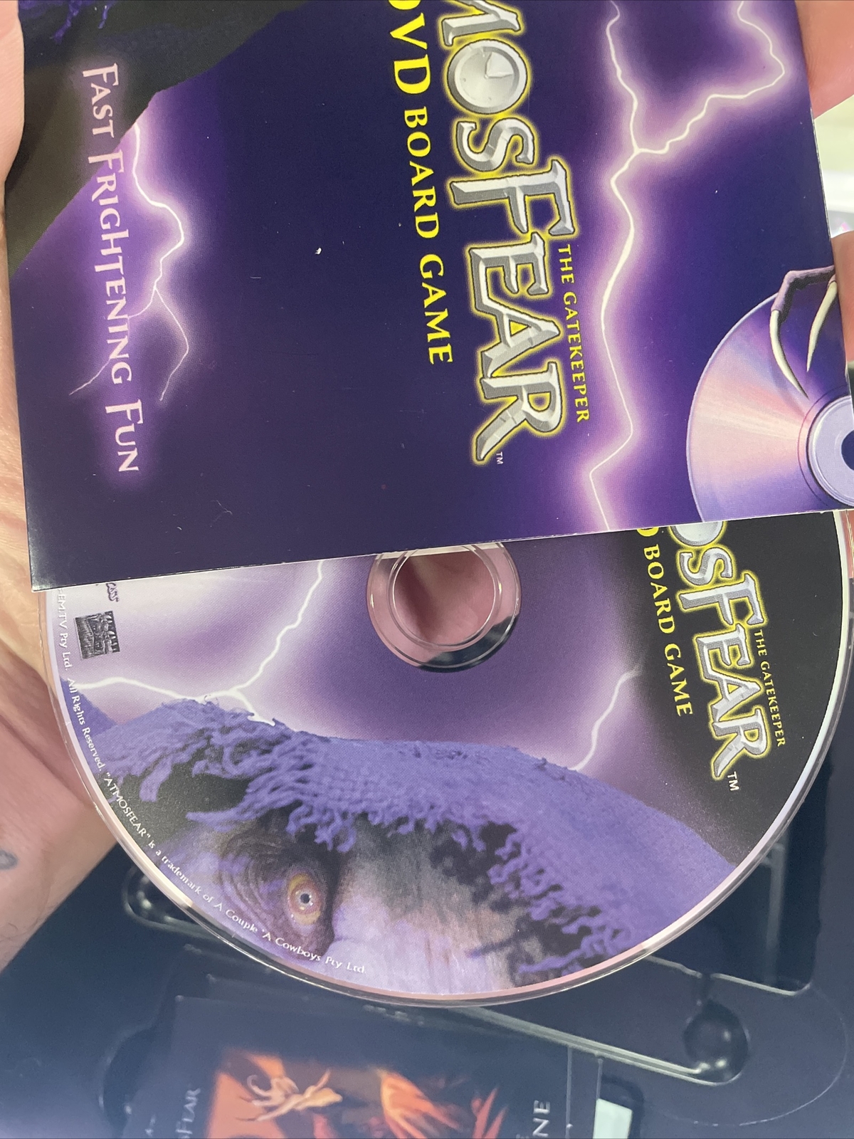 AtmosFear Atmosphere The Gatekeeper DVD Board Game 2004 Spooky Horror * eBay