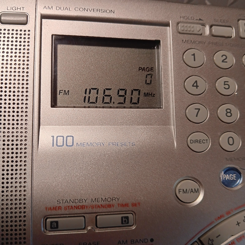 Sony ICF-SW7600GR AM/FM Radio FM Stereo/SW/MW/LW PLL Ricevitore Sintetizzato con Scatola - Foto 18 di 24