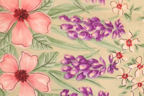 72 x 44" Watercolor Inspirations by SSI South Sea Imports Floral Lupine - Picture 7 of 13