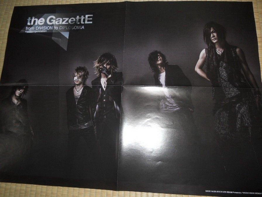 kei映画ポスター4点 the GazettE PSC Visual-Kei POSTER JapanLimited! ! SHOXX2012SEP | eBay