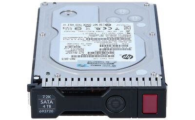 HP - 693720-001 - Midline 3,5'' SATA 4.000 GB - Festplatte - 7.200 rpm