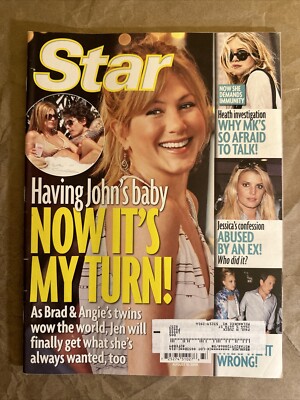 Star Magazine August 18, 2008 Jennifer Aniston Jessica Simpson