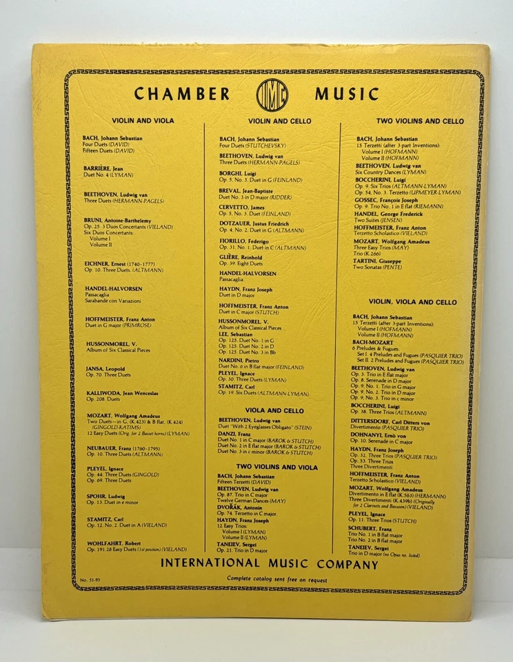 BACH-MOZART: Cuatro Preludios y Fugas K. 404a Set 1 | Violín, Viola y Violonchelo Foto 2 de 4