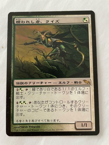 MTG JAPANESE SHADOWMOOR RHYS THE REDEEMED NM MAGIC THE GATHERING CREATURE RARE - Picture 3 of 6