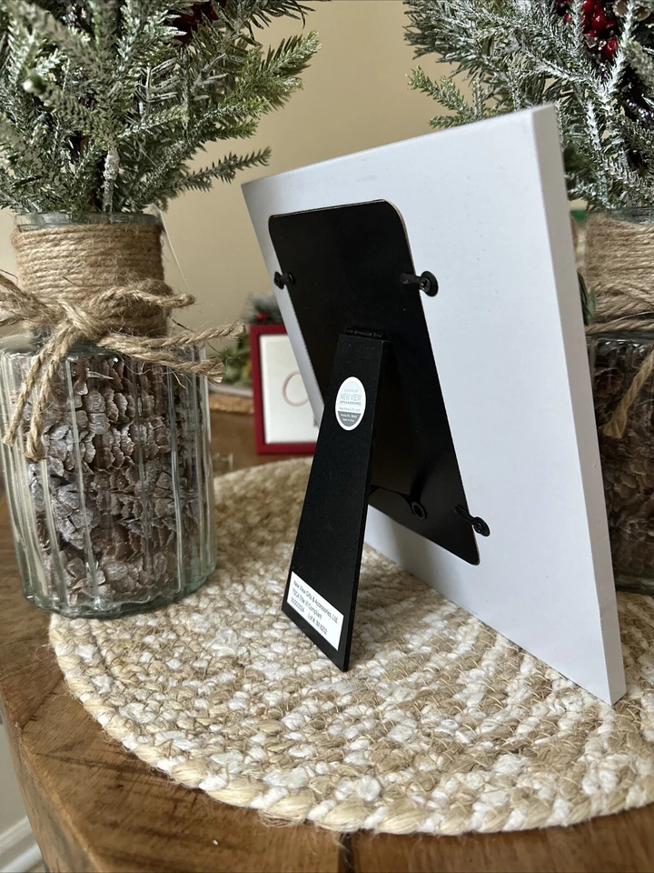 Marco de madera de Navidad para recuerdos 4*6 Foto 2 de 4