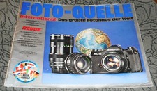 prospekt katalog foto quelle nr 804 revue kamera zubehör alt werbung 1980 / 81 