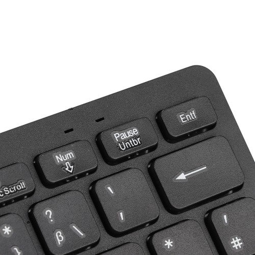 Keyboard 78 Keys Mute Ultra Thin Wired Mini USB Keyboard For PC Desktop Computer - Picture 3 of 21