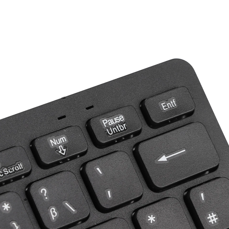 Keyboard 78 Keys Mute Ultra Thin Wired Mini USB Keyboard For PC Desktop Computer - Image 3 of 4