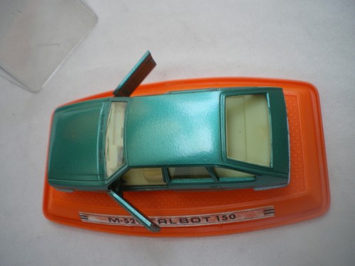 Talbot 150 = Chrysler 1510 1/43 M-529 Vert métal Pilen Spain 1979 Neuf Box MiB - Bild 8 von 8
