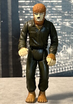 wolf figure 1997 狼フィギュア Vintage 1997 Halloween Wolf man Action Figure 4” Burger King Toy