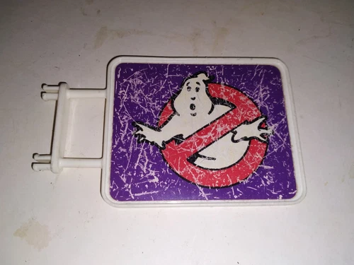 Vintage 1986 Kenner The Real Ghostbusters Firehouse Sign