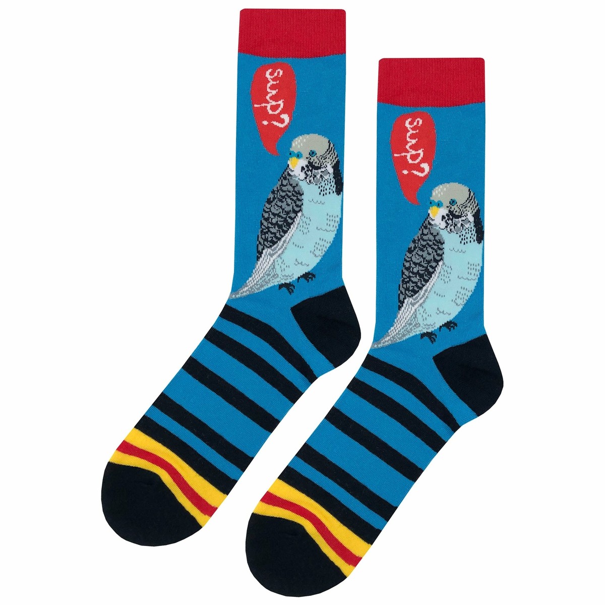 fun dress socks for women Men's Bamboo Colorful Crew Funny allowing wearers to express their personality in a playful way Koi Fun Socks | Novelty