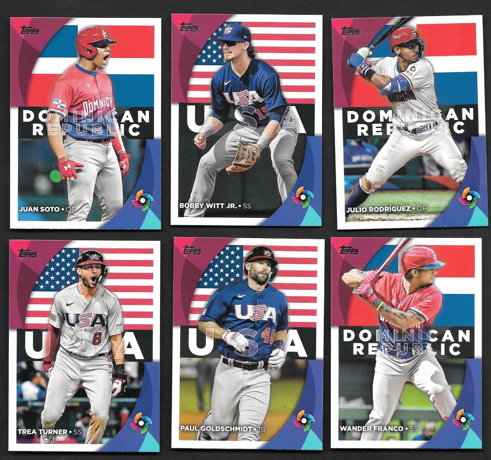 2023 TOPPS Series 2 2023 World Baseball Classic U-Pick your Player