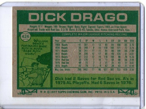 1977 TOPPS COMPLETE YOUR SET OR FAVORITE PLAYER 251-500 - Picture 335 of 473