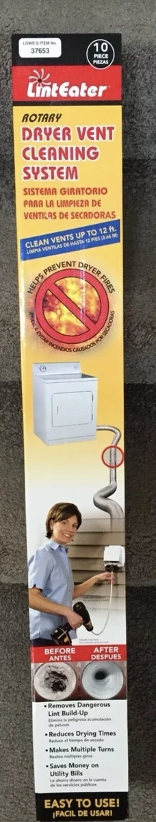 Linteater dryer vent deals lint removal kit
