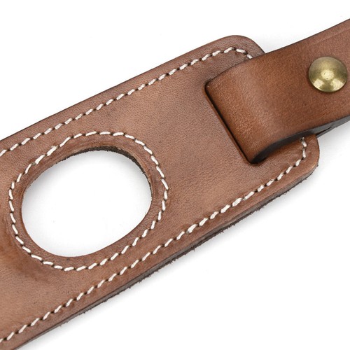 TOURBON Leather Hunting Gun Sling Shotgun Strap 12GA Bullets Carrier Finger Rest - Picture 11 of 17