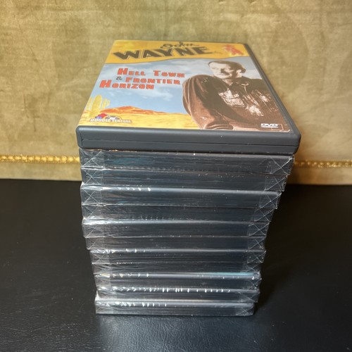 The Essential John Wayne 12 DVD Set (11 Sealed 1 Open) 1999 NTSC Double Feature - Picture 11 of 14