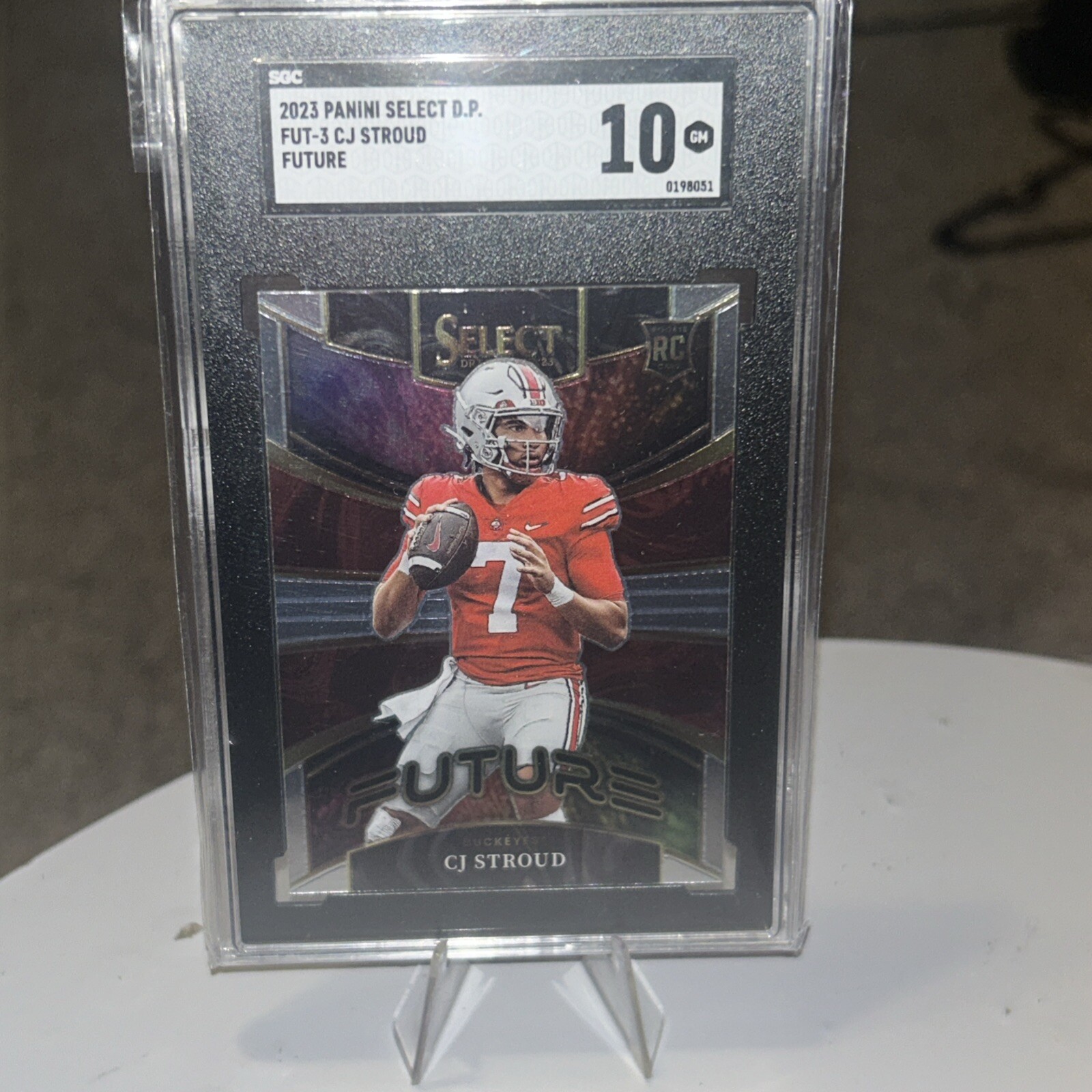 2023 Panini Select Draft Picks - Future #FUT-3 C.J. Stroud (RC)