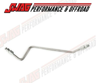 94-97 Ford 7.3 7.3L Powerstroke Diesel Stainless High Pressure Crossover Tube