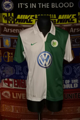5/5 VfL Wolfsburg adults M 2007 home football shirt jersey trikot soccer