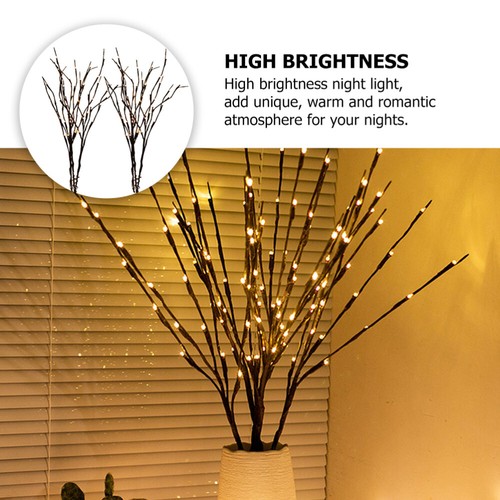 6 Pcs Light Up Tree Branch Pre Lit Branches Light Lighted Tree Branches - Picture 5 of 12