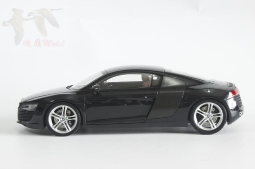 KYOSHO 1:18 Audi R8 V8 sports car black finished simulation alloy car model - Picture 8 of 12