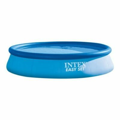 Intex EasySet 396x84cm Aufblasbarer Pool mit Filterpumpe Set (28142GN)