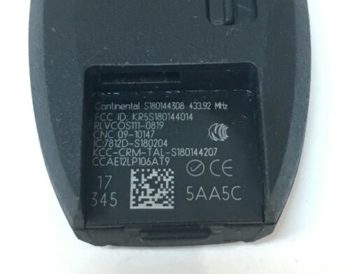 OEM NISSAN PATHFINDER MURANO 2014-2019 smart key remote S180144308 / 285E3-5AA5C - Picture 2 of 3