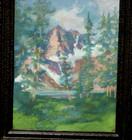 Plein Air Chalk Pastel Mountains by HYNDMAN — photo 3