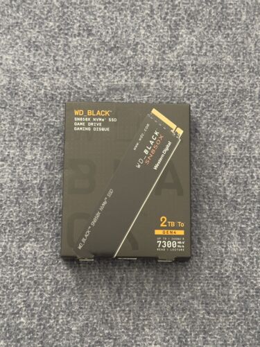 WD - BLACK 2TB SN850X Internal Gaming SSD M.2 2280 PCIe Gen4 NVMe