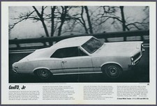 Pontiac Tempest Ohc Six Vintage Magazine Print Ad 1966 Two Page Centerfold