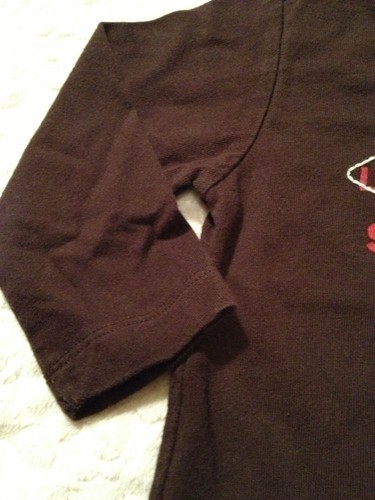 Baby Gap Boys Brown Long Sleeve Shirt Lumberjack Lodge 6-12 Months - Picture 3 of 6