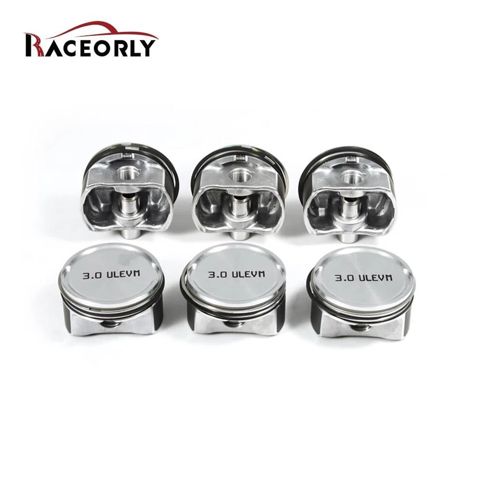 RACEORLY Pistons Rings Set STD For AUDI A4 A6 A8 c6 3.0 2002-2006 AVK BGN BBJ Foto 3 de 3