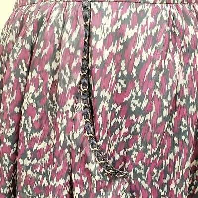Armani Exchange A-Line Mini Skirt Geometric Print Sz 12 | eBay
